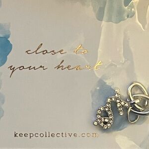 Keep Collective “Keep It Paved XO Charm-Silver”